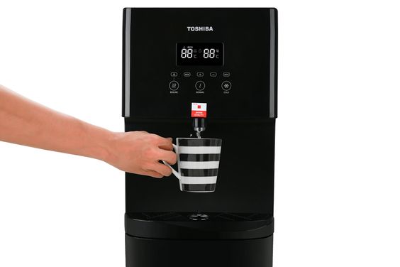 Cây nước nóng lạnh Toshiba RWF-W1830BV(K) có khoá an toàn cho vòi nóng